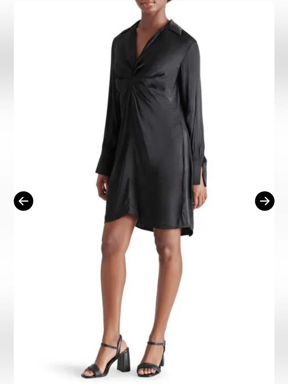 STEVE MADDEN
Joanna Long Sleeve Shirtdress
Size Large